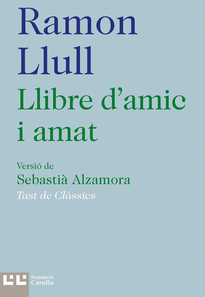 Llibre d'amic i amat, de Ramon | portada del libro