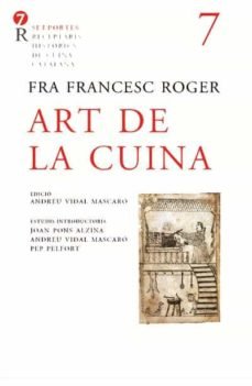ART DE LA CUINA, de ROGER, FRA FRANCESC | portada del libro