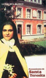 Pensamientos de Santa Teresita de Lisieux, de del Burgo | portada del libro