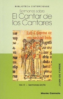 Sermones sobre el Cantar de los cantares III, de de Forde, Juan | portada del libro