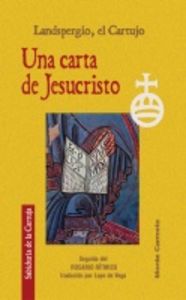 Una carta de Jesucristo, de Landspergio | portada del libro