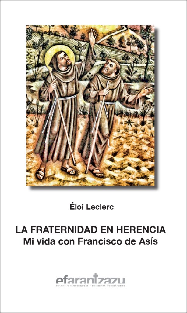FRATERNIDAD EN HERENCIA, de LECLERC, ELOI | portada del libro