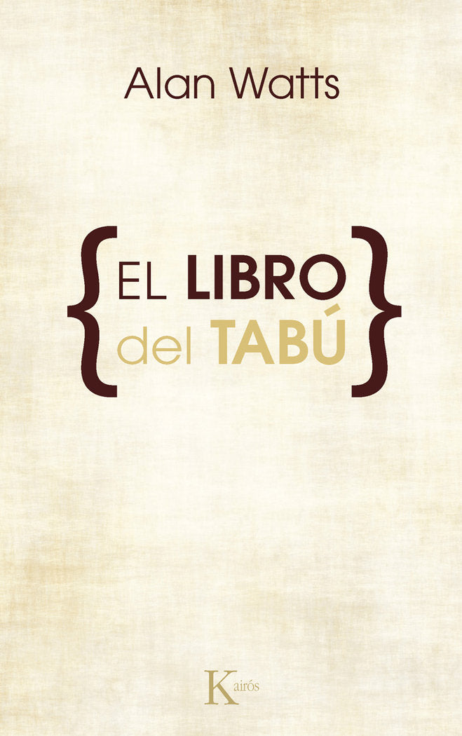 El libro del tabú, de Watts, Alan | portada del libro