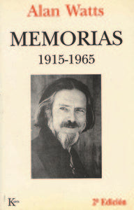 Memorias, de Watts, Alan | portada del libro