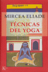 Técnicas del yoga, de Eliade, Mircea | portada del libro