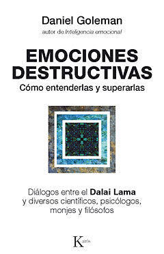 Emociones destructivas, de Goleman, Daniel | portada del libro