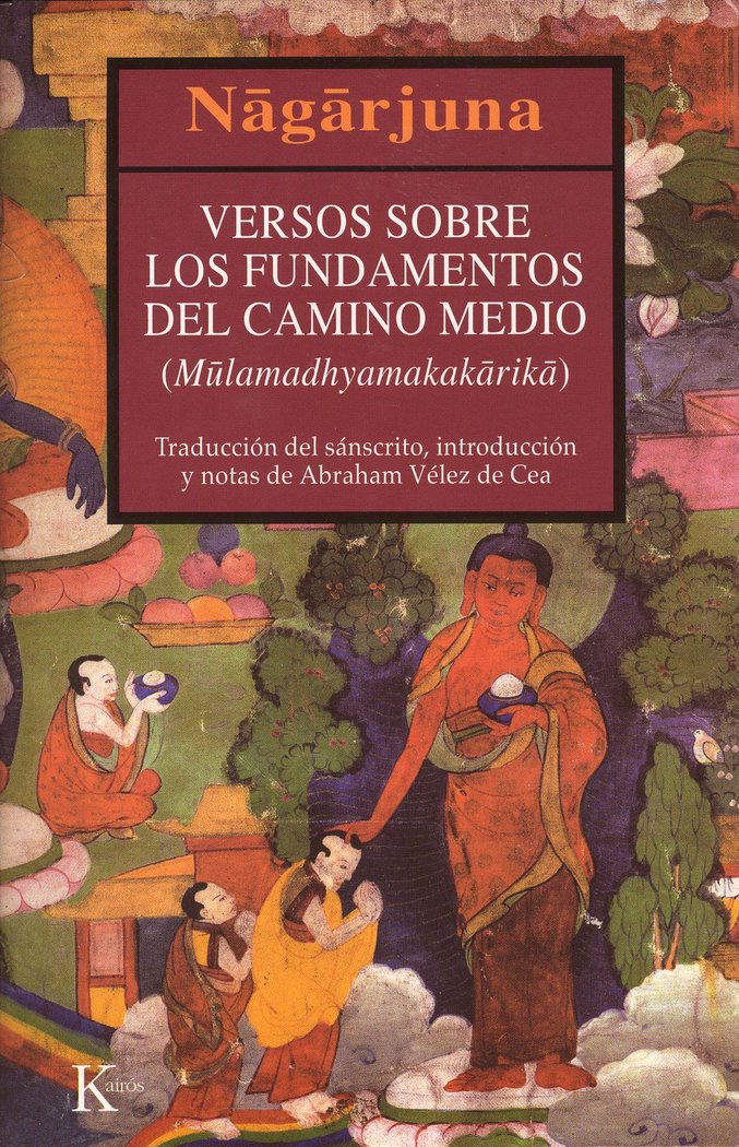 Versos sobre los fundamentos del camino medio, de Nagarjuna | portada del libro
