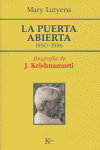 La puerta abierta 1980-1986, de Lutyens, Mary | portada del libro
