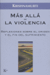 Más allá de la violencia, de Krishnamurti, Jiddu | portada del libro