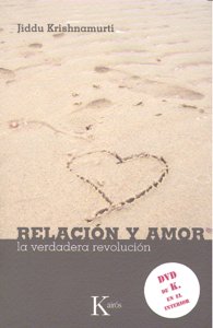Relación y amor, de Krishnamurti, Jiddu | portada del libro