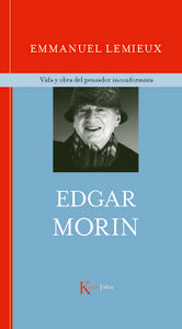 Edgar Morin, de Lemieux, Emmanuel | portada del libro