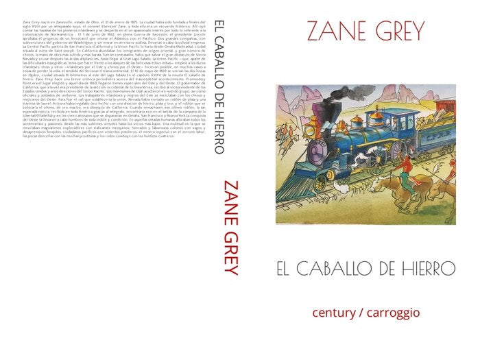 EL CABALLO DE HIERRO, de GREY, ZANE | portada del libro