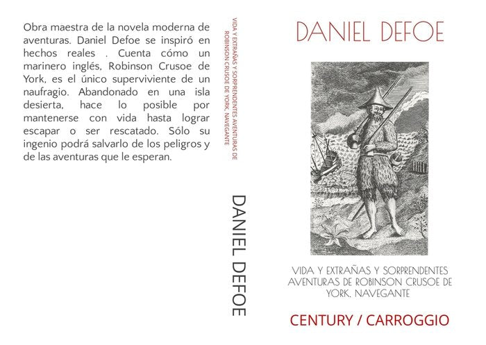 ROBINSON CRUSOE, de DEFOE, DANIEL | portada del libro