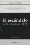 ESCANDALO DE LA COMISION DEL 11-M | portada del libro
