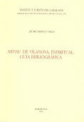 Arnau de Vilanova, espiritual, de Mensa i Valls | portada del libro