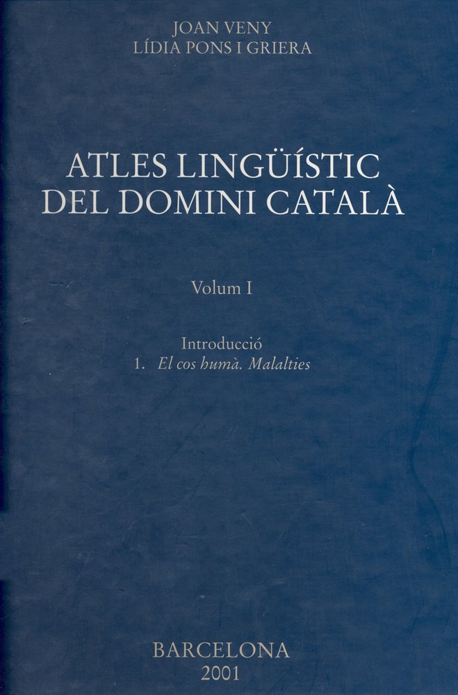 Atles lingüístic del domini català. Volum I, de Veny i Clar, Joan | portada del libro