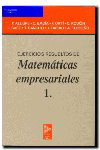 Ejercicios resueltos de matemáticas empresariales 1., de ALEGRE ESCOLANO, PEDRO | portada del libro
