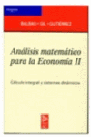 ANALISIS MATEMATICO ECONOMIA 2, de GIL FANA | portada del libro