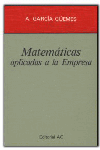 MATEMATICAS APLICADAS A EMPRESA, de GARCIA GUEMES | portada del libro