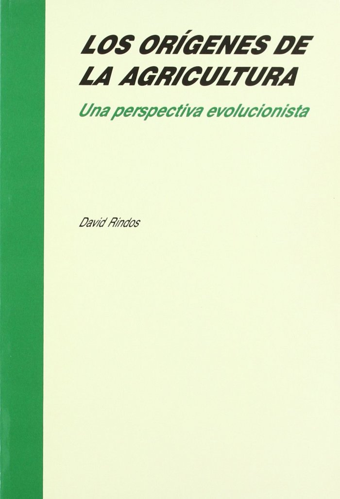 ORIGENES AGRICULTURA, de RINDOS DAVID | portada del libro