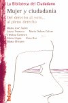 MUJER Y CIUDADANIA | portada del libro