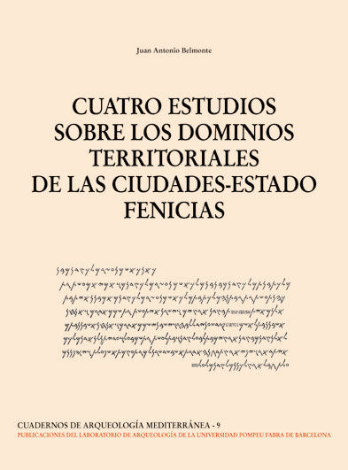 CUATRO ESTUDIOS SOBRE DOMINIOS TERRITORIALES, de BELMONTE,JUAN ANTONIO | portada del libro