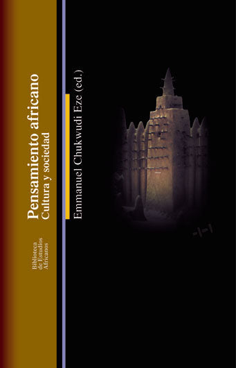 PENSAMIENTO AFRICANO CULTURA Y SOCIEDAD, de CHUKWUDI EZE,EMMANUEL | portada del libro