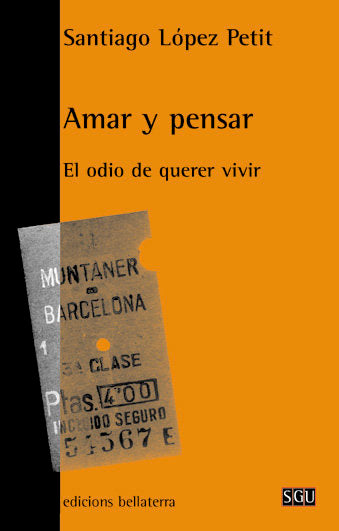 AMAR Y PENSAR, de LOPEZ PETIT,SANTIAGO | portada del libro