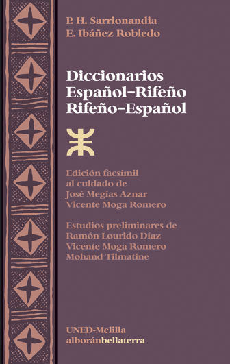 DIC.ESPAÑOL-RIFEÑO RIFEÑO-ESPAÑOL, de SARRIONANDIA,P. | portada del libro