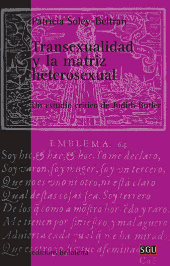 TRANSEXUALIDAD Y LA MATRIZ HETEROSEXUAL, de SOLEY BELTRAN,PATRICIA | portada del libro