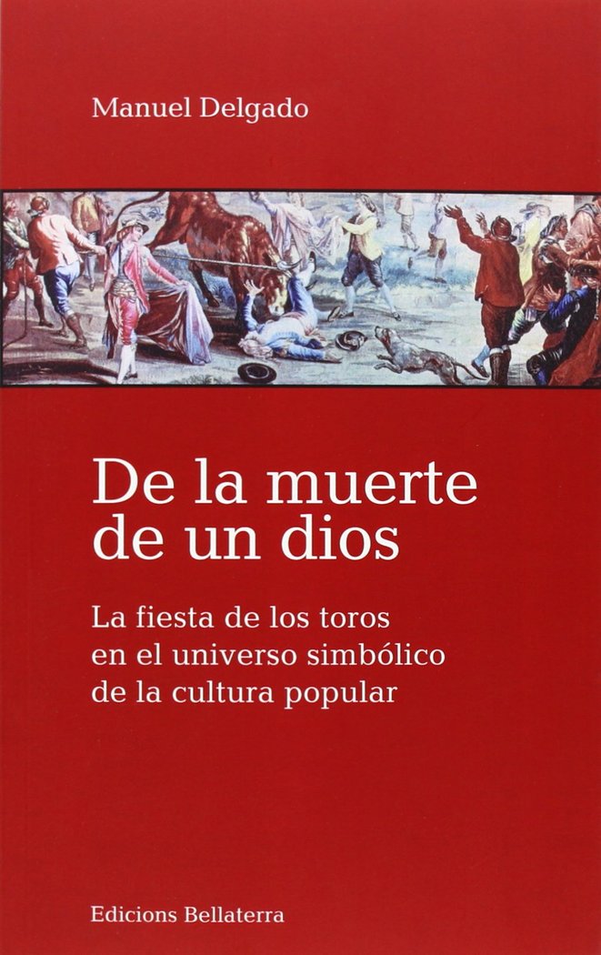 De la muerte de un dios, de DELGADO | portada del libro