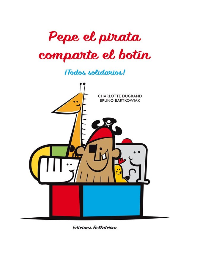 PEPE EL PIRAT COMPARTE EL BOTÍN, de DUGRAND, CHARLOTTE | portada del libro
