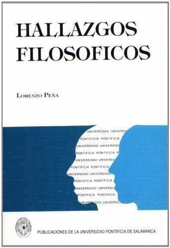 Hallazgos filosóficos, de Peña Gonzalo | portada del libro