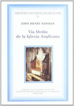 Vía media de la iglesia anglicana, de Newman | portada del libro