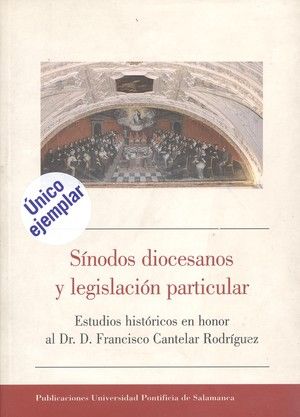 Sínodos diocesanos y legislación particular, de Varios autores | portada del libro