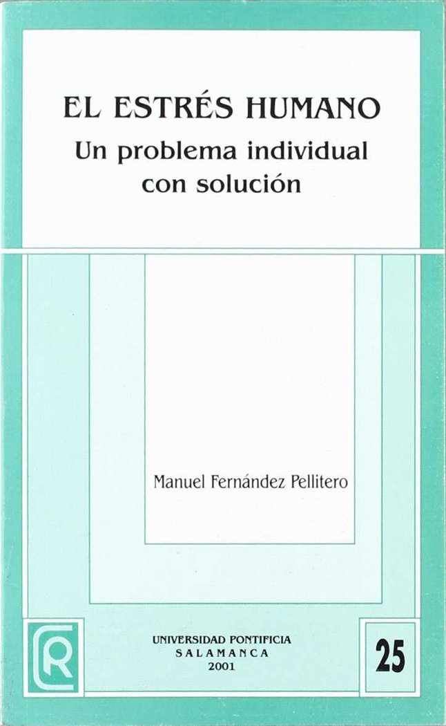 El estrés humano, de Fernández Pellitero | portada del libro
