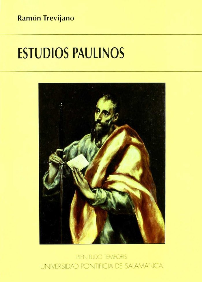 Estudios paulinos, de Trevijano Echeverría | portada del libro