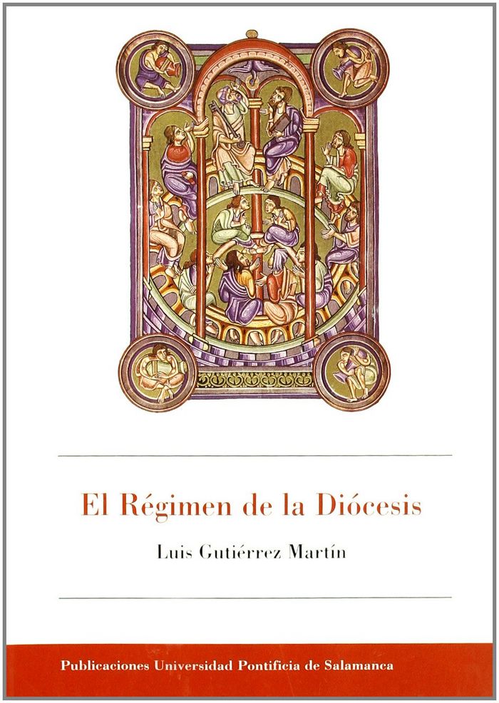 El régimen de la diócesis, de Gutiérrez Martín | portada del libro