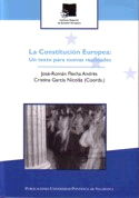 La Constitución Europea: Un texto para nuevas realidades, de José Román Flecha Andrés | portada del libro