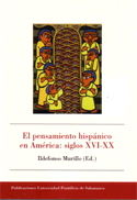 El pensamiento hispánico en América: siglos XVI-XX, de MURILLO MURILLO | portada del libro