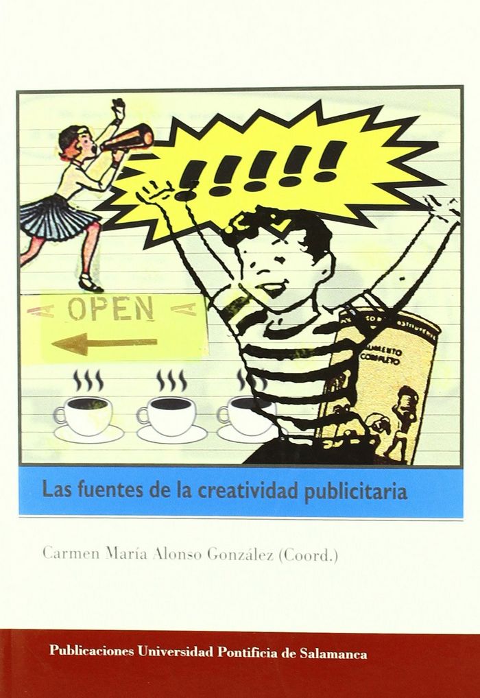 Las fuentes de la creatividad publicitaria, de Carmen María Alonso González | portada del libro