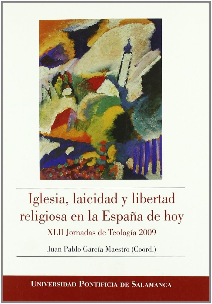 Iglesia, laicidad y libertad religiosa, de Laboa Gallego | portada del libro