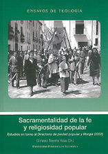 Sacramentalidad de la fe y religiosidad popular, de Tejerina Arias (Dir.) | portada del libro