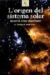 L'origen del sistema solar, de Trigo Rodríguez | portada del libro