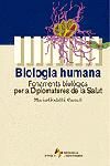 Biologia humana. Fonaments biològics per a Diplomatures de la Salut, de Godall Castell, Maria | portada del libro