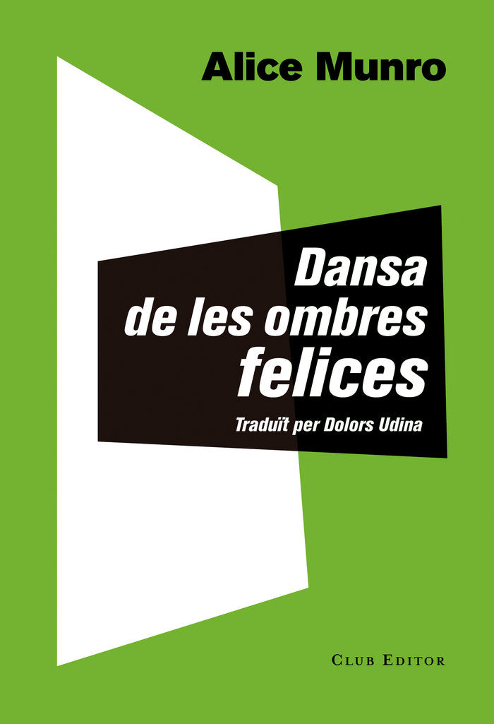 Dansa de les ombres felices, de Alice Munro | portada del libro