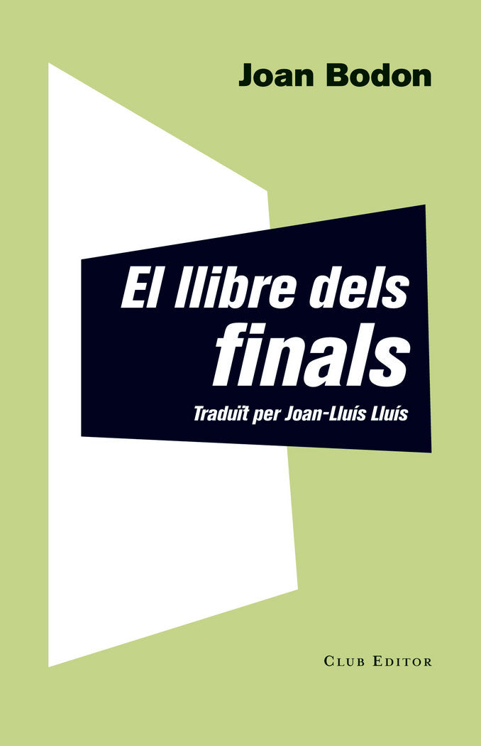 El llibre dels finals, de Bodon, Joan | portada del libro