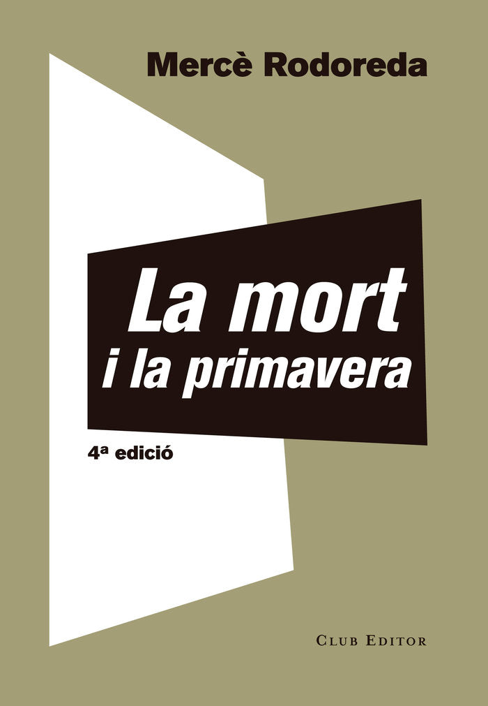 La mort i la primavera, de Rodoreda, Mercè | portada del libro