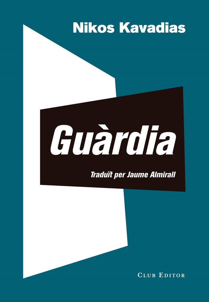 GUÀRDIA, de Kavadias | portada del libro