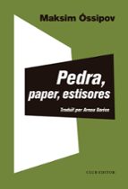 PEDRA PAPER ESTISORES, de Maxim Ósipov | portada del libro